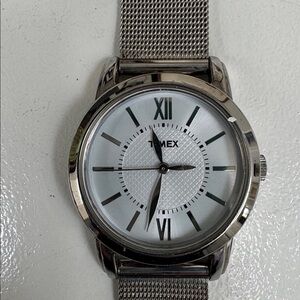 Timex Stainless Steel Women’s Sleek Watch